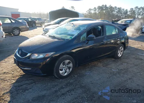 2013 Honda Civic Lx from USA, damaged, VIN 2HGFB2F51DH565265